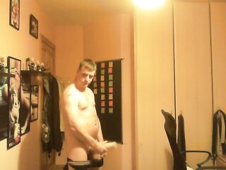 Screwing Fleshlight&#039;s on the right side and cumming