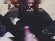 Hattabi4ik Fapping Cute Big Dick (Homemade)