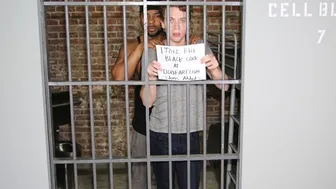 Ray Diesel Pounds Whiteboi Hole with Huge Black Cock in Prison