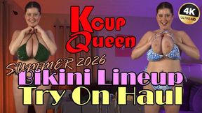 Summer 2026 Bikini Lineup Try On Haul 4K