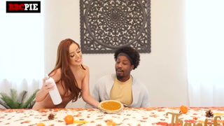 BBCPIE BBC Cum Drain Gets Her Thanksgiving Pie Filled With Cream - Vanna Bardot