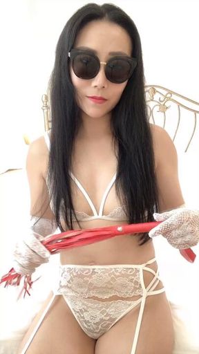 Submission to the Asian feet loser