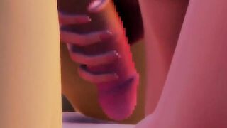 【MMD R-19 yo SEX DANCE】NAUGHTY EBONY DICK IRRESISTIBLE INSANE FUCKING SEX激しいセックス[MMD R-18]