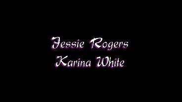 Jessie Rogers And Karina White Lesbian Masturbation