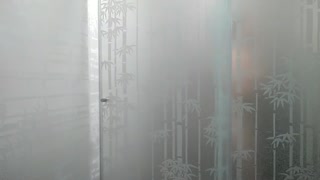 I get in and fuck my roommate in the shower