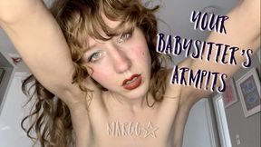 Babysitter Knows You Want Her Shaved Pits Cum Countdown POV