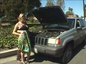 Busty Blonde Whore Filled with Cum After Hard Fuck