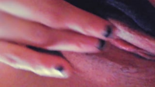 #TB 18 Y/O SOLO YOUNG Babe Masturbation - thick Latina GF is so HORNY playing with her JUICY PUSSY