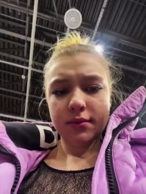 Masturbate and Vibrating Pussy in Locker Room