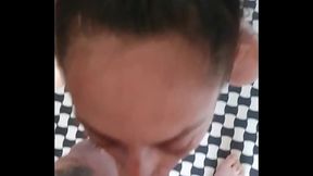CFNM Facefuck Frenzy: Candie Cross Submits Instantly &amp_ Takes Every Inch Raw