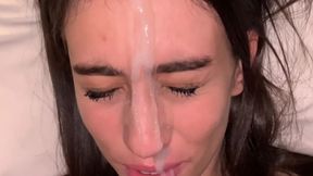 10 Intense Minutes of Mega Cumfacial Compilation