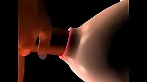 Bound Beauty Seduced by Rugged Lust in Hot Hentai Bedroom Tease