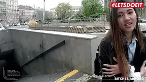 Rough POV Sex For Asian Young And a Massive Czech Cock - LETSDOEIT COM