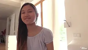 Asian Teen 18+ Tries Different Dildos During Sensual Masturbation - May Thai