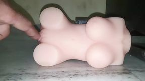 Boy play with toys