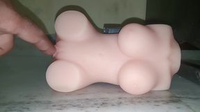 Boy play with toys