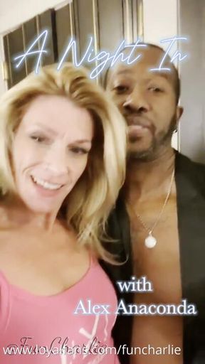 ALEX ANACONDA’S BIG BLACK COCK — I MADE HIM FUCK ME FOR 23 MINUTES