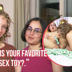 Ersties - A Sexy Card Game Leads To Serafina Using Sex Toys on Jasmina