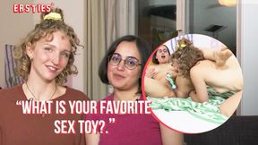 Ersties - A Sexy Card Game Leads To Serafina Using Sex Toys on Jasmina