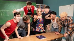 Leo Levine makes this whole campus fuck movie POP