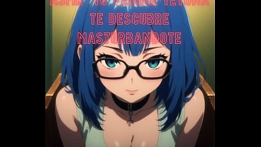 ASMR TU VECINA TETONA TE DESCUBRE MASTURBANDOTE