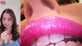 Deep Inside Sydney's Mouth - Sydney Screams Shows off Mouth, Tongue, Throat, and Uvula with Endoscope