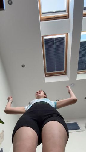 I found out the secret to make me grow and grow and grow!