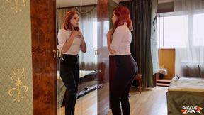 I fucked my wife's friend when she came from work and cum on her face