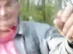 Grandpa in park