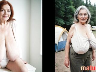 Grannies with large titties