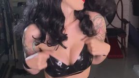 Latex Strip Tease