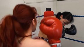 Scarlett vs Andrea Topless Boxing Combo Pack