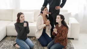 Filthy-Talking Milfs Spreading Wide And Moaning Loud As They Get Pounded Hard