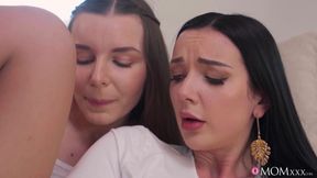 Arina Shy's Hot MILF Scissoring Affair