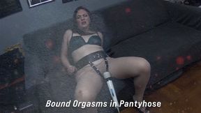 Evangelines Bondage orgasms in pantyhose 05