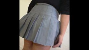 My Stepsister Is Getting Ready to Go to College. I Have to Check if Shes Going with Something Under Her Skirt or in Her Underwea