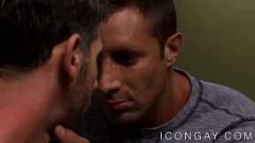 Mature gay stud Nick Capra seduced straight guy Tony Salerno