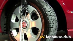 Horny Girl Can't Drive, but She Knows How to Ride Cock Uncensored XXX Porn!