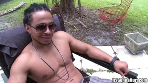 He wanted a big and fat black cock so bad