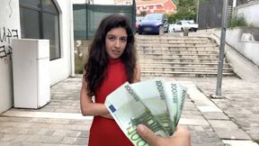 Naughty Cutie Street Game Turns Into Deepthroat Anal Rough Sex