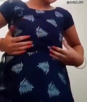 Playing with My Small Boobs