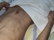 Belly button syringe playing