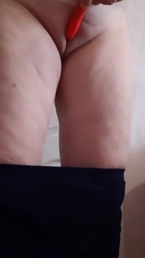 Thrilling moment from &quot;I jerk my nipples and pussy hard with a vibrator&quot;