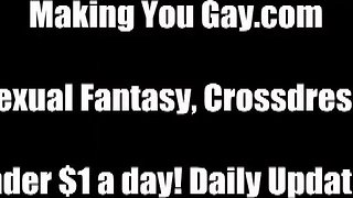 You are one sexy small crossdresser bitch