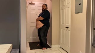 A little striptease upon entry and footjob demo on a big dildo, in honour of 5 million views!