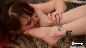 SMELLING MY DIRTY HIKER FEET