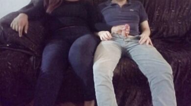 I wanted to watch a good movie and she wanted to give me a good blowjob deepthroat style, all while