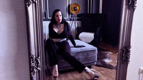 Blowjob & Bus Game – My Breasts Glisten with Cum