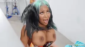 Horny Redhead Teenager 18+ Fucks Ebony In Public With Gaby Ortega And Booty Licious