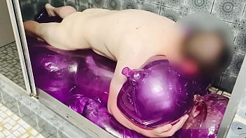 Short: Fucking purple inflatable HongYi water doll